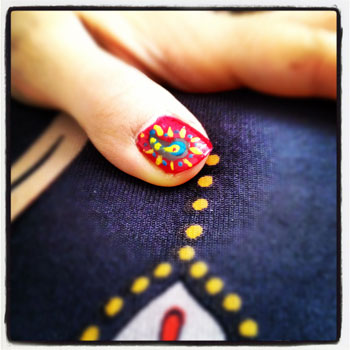 fingernail painting